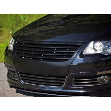 Решетка без логотипа (черная) Volkswagen Passat B6 (2005-2010) бренд –  главное фото